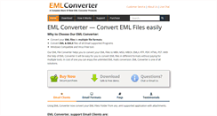 Desktop Screenshot of emlconverter.com