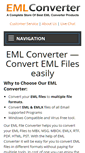 Mobile Screenshot of emlconverter.com